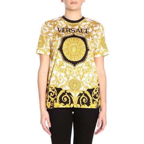 versace tshirt outlet|versace t shirt women.